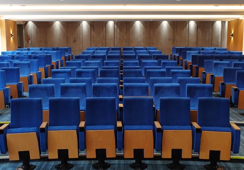 Students actively learning in a modern classroom setting